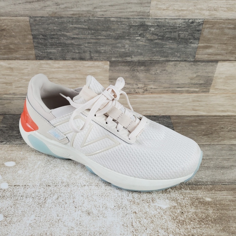 New Balance Fresh Foam X 1440 Shoes Mens 9.5 Sea Salt Lace Up Sneakers